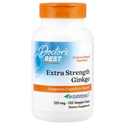 Doctor's Best ギンコ 120mg ベジカプセル120粒