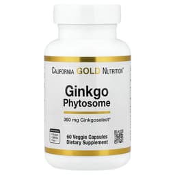 California Gold Nutrition ギンコゴールド フィトソーム 360mg ベジカプセル60粒