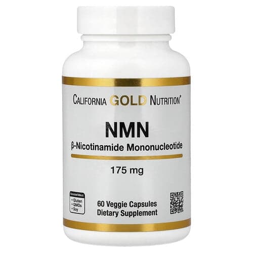 California Gold California Gold Nutrition NMN 175mg ベジカプセル60粒 パッケージ画像