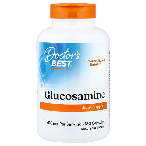 Doctor's Best Doctor's Best グルコサミン 750mg ベジカプセル180粒 パッケージ画像