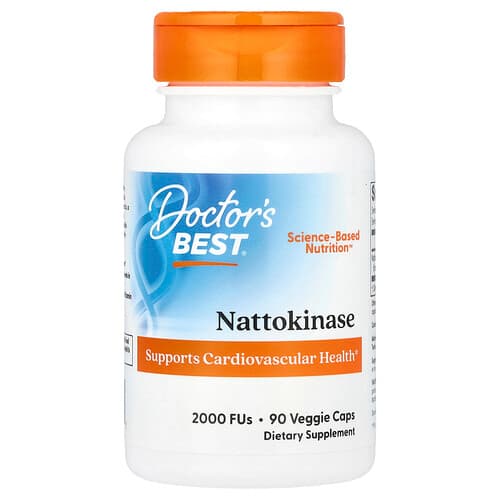 Doctor's Best Doctor's Best ナットウキナーゼ 2,000 FUs ベジカプセル90粒 パッケージ画像