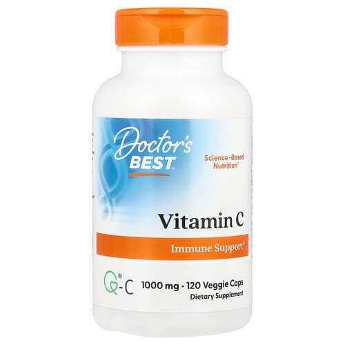 Doctor's Best Doctor's Best ビタミンC 1,000mg ベジカプセル120粒 パッケージ画像