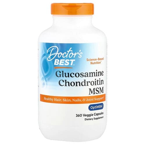 Doctor's Best Doctor's Best グルコサミン コンドロイチン MSM ベジカプセル360粒 パッケージ画像