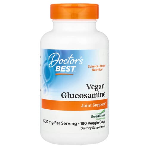 Doctor's Best Doctor's Best ビーガングルコサミン ベジカプセル180粒 パッケージ画像