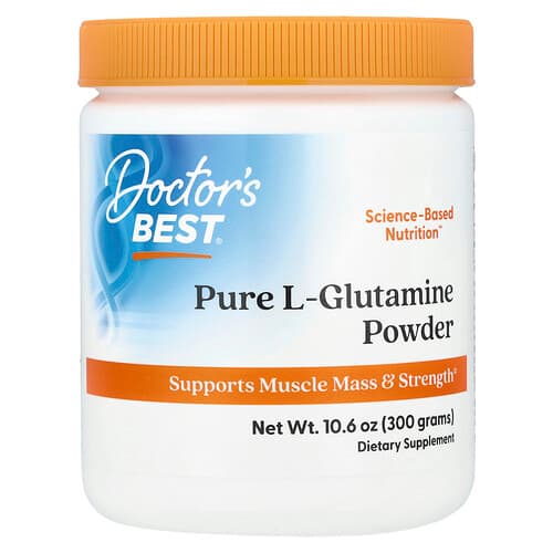 Doctor's Best Doctor's Best ピュアL-グルタミンパウダー 300g (10.6oz) パッケージ画像