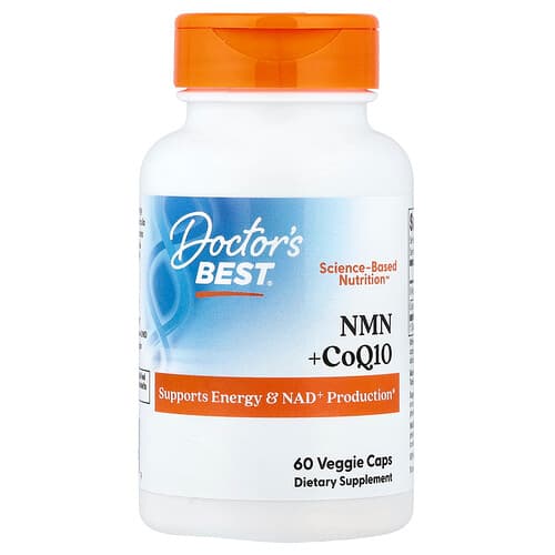 Doctor's Best Doctor's Best NMN + CoQ10 ベジカプセル60粒 パッケージ画像