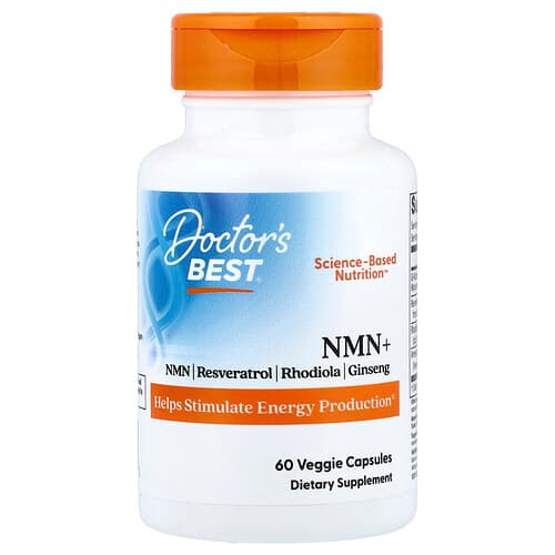 Doctor's Best Doctor's Best NMN+ ベジカプセル60粒 パッケージ画像
