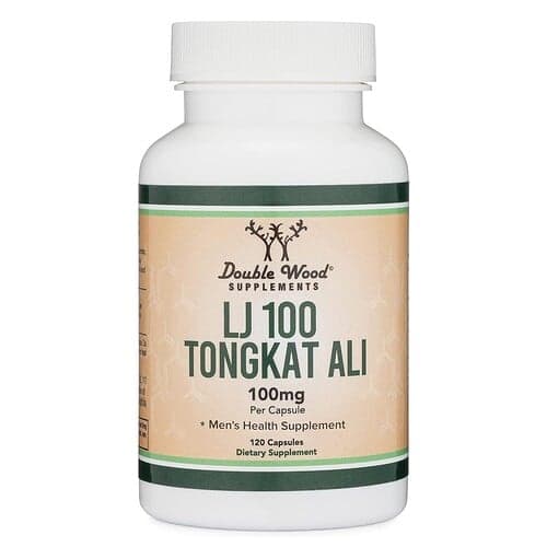 Double Wood Supplements Double Wood Supplements LJ100 トンカットアリ 100mg 120粒 パッケージ画像