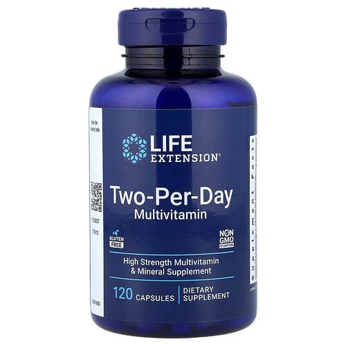 Life Extension Life Extension ツー・パー・デイ マルチビタミン 120カプセル パッケージ画像