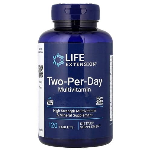 Life Extension Life Extension ツー・パー・デイ マルチビタミン タブレット120粒 パッケージ画像