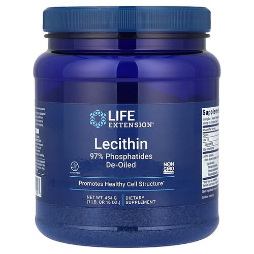 Life Extension Life Extension, Lecithin, 1 lb (454 g) パッケージ画像