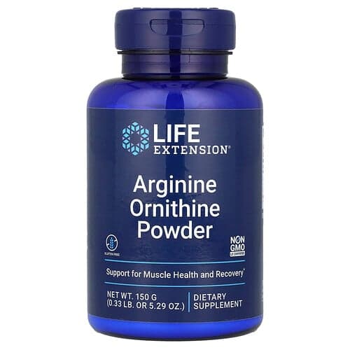 Life Extension Life Extension アルギニン・オルニチン パウダー 150g パッケージ画像
