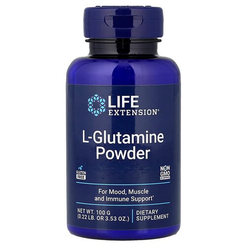 Life Extension Life Extension L-グルタミンパウダー 100g パッケージ画像