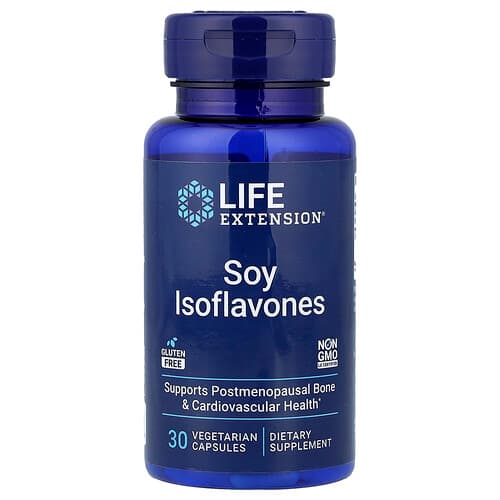 Life Extension Life Extension ソイ イソフラボン ベジカプセル30粒（1粒あたり135mg） パッケージ画像