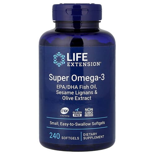 Life Extension Life Extension スーパーオメガ3 ソフトジェル240粒 パッケージ画像