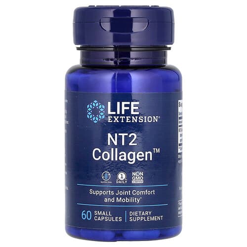 Life Extension Life Extension NT2コラーゲン ソフトカプセル60粒(1粒40mg) パッケージ画像