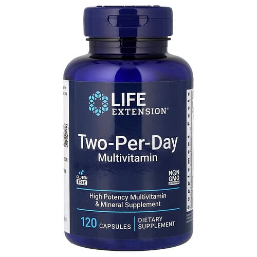 Life Extension Life Extension ツー・パー・デイ マルチビタミン 120カプセル パッケージ画像