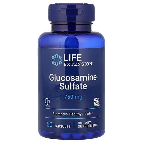 Life Extension Life Extension グルコサミン硫酸塩 60粒 パッケージ画像