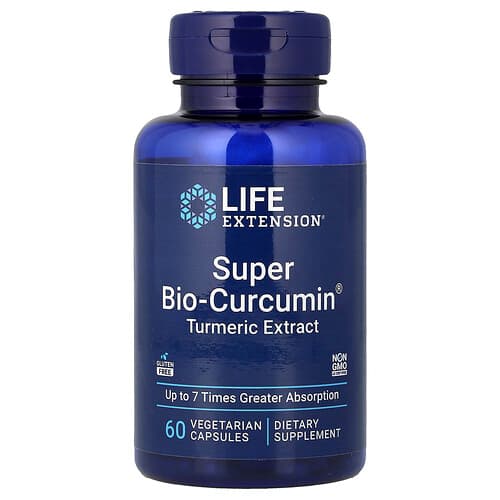 Life Extension Life Extension スーパー バイオ-クルクミン® ターメリックエキス ベジタリアンカプセル60粒(1粒400mg) パッケージ画像