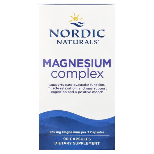 Nordic Naturals Nordic Naturals マグネシウム コンプレックス カプセル90粒 パッケージ画像