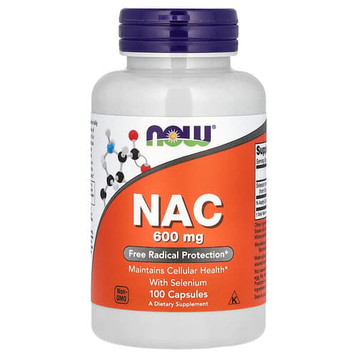 NOW Foods NOW Foods NAC ウィズ セレニウム 100カプセル パッケージ画像