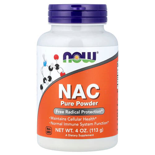 NOW Foods NOW Foods NAC ピュアパウダー 113g パッケージ画像