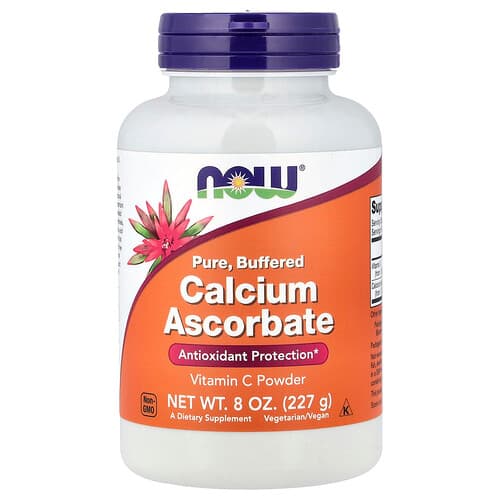 NOW Foods NOW Foods ピュア バッファード カルシウム アスコルベート ビタミンCパウダー 227g パッケージ画像
