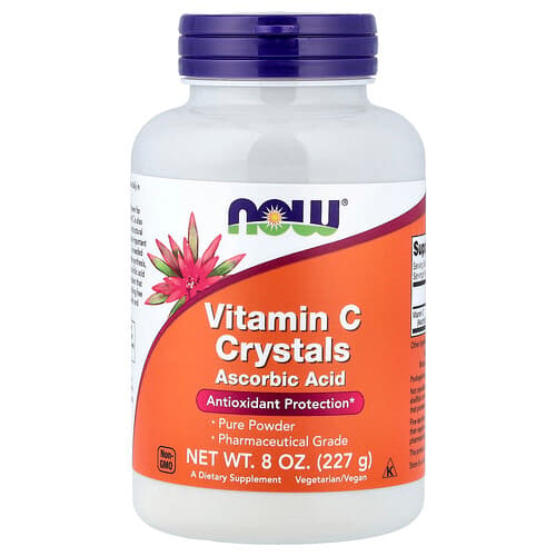 NOW Foods NOW Foods ビタミンC クリスタル 227g（8oz） パッケージ画像