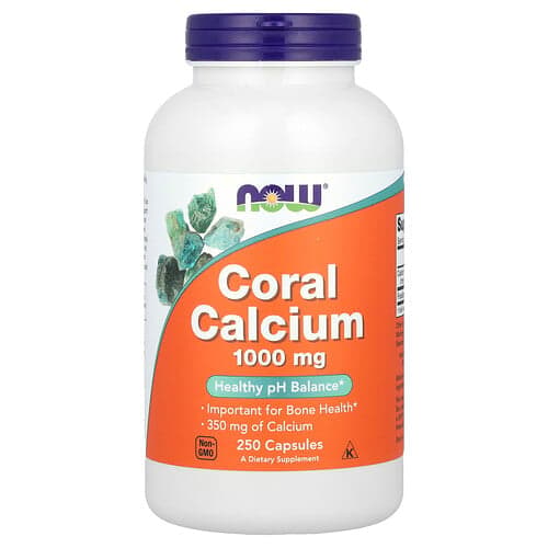 NOW Foods NOW Foods コーラルカルシウム 1,000mg 250粒 パッケージ画像