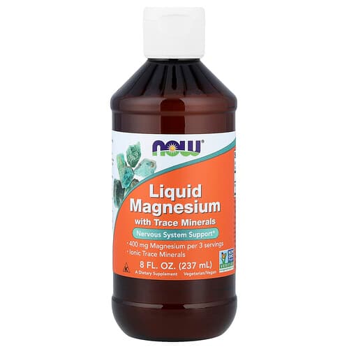 NOW Foods NOW Foods リキッドマグネシウム ウィズ トレースミネラルズ 237ml パッケージ画像