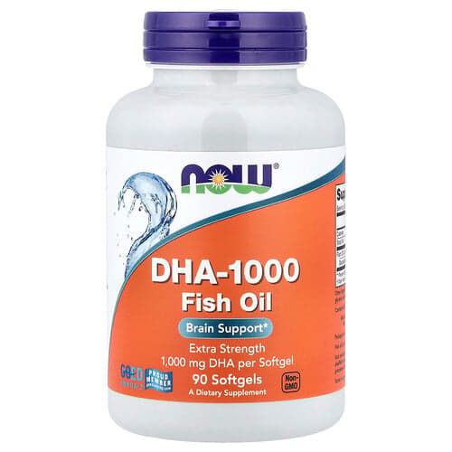 NOW Foods NOW Foods DHA-1000 フィッシュオイル ソフトジェル90粒 パッケージ画像