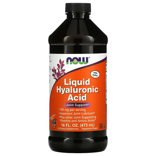 NOW Foods NOW Foods リキッドヒアルロン酸 ベリー味 100mg 473ml パッケージ画像