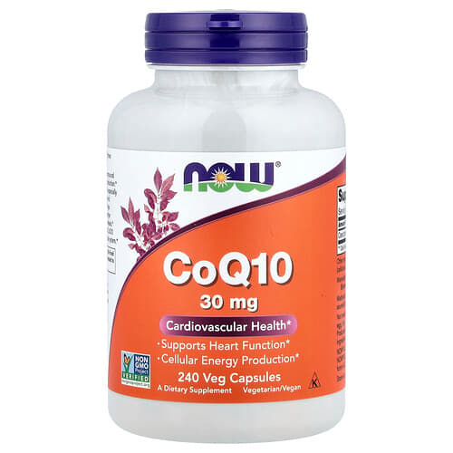 NOW Foods NOW Foods コエンザイムQ10 30mg ベジカプセル240粒 パッケージ画像