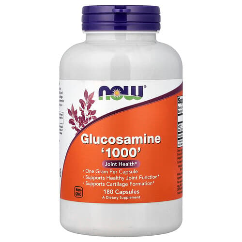 NOW Foods NOW Foods グルコサミン 1000 180粒（1粒あたり1,000mg） パッケージ画像
