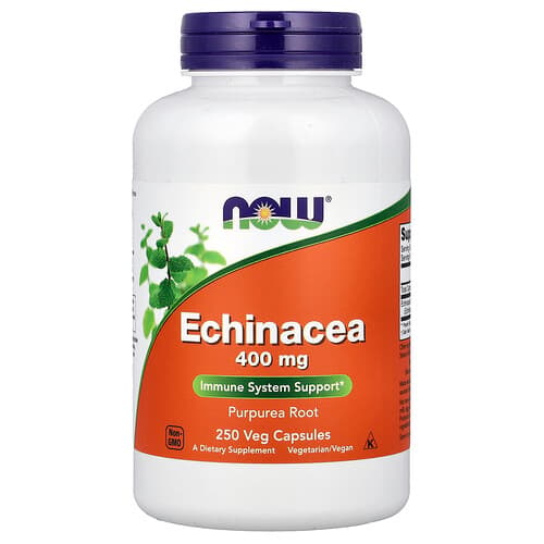 NOW Foods NOW Foods エキナセア 250ベジカプセル (1粒400mg) パッケージ画像