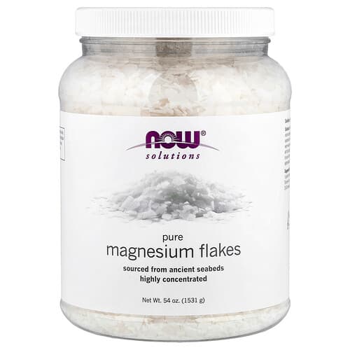 NOW Foods NOW Foods ソリューション ピュアマグネシウムフレーク 1,531g パッケージ画像