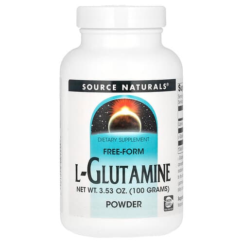 Source Naturals Source Naturals L-グルタミン パウダー 100g (3.53 oz) パッケージ画像