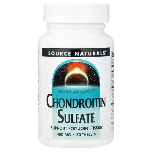 Source Naturals Source Naturals チョンドロイチンサルフェート 400mg タブレット60粒 パッケージ画像
