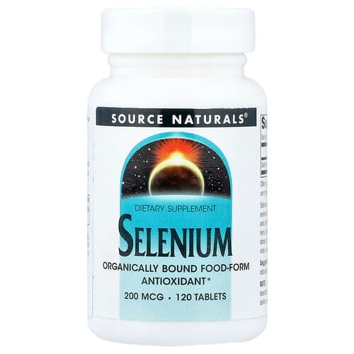 Source Naturals Source Naturals セレニウム 200mcg タブレット120粒 パッケージ画像