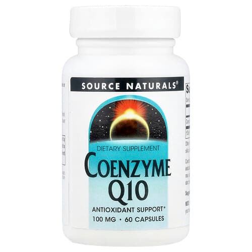 Source Naturals Source Naturals コエンザイムQ10 100mg 60粒 パッケージ画像