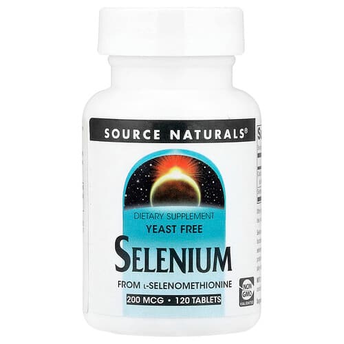 Source Naturals Source Naturals, セレニウム, 120タブレット パッケージ画像
