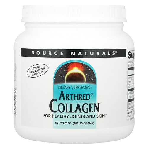 Source Naturals Source Naturals, Arthred® コラーゲン、255.15g（9オンス） パッケージ画像
