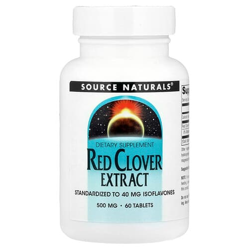 Source Naturals Source Naturals レッドクローバーエキス 60タブレット パッケージ画像