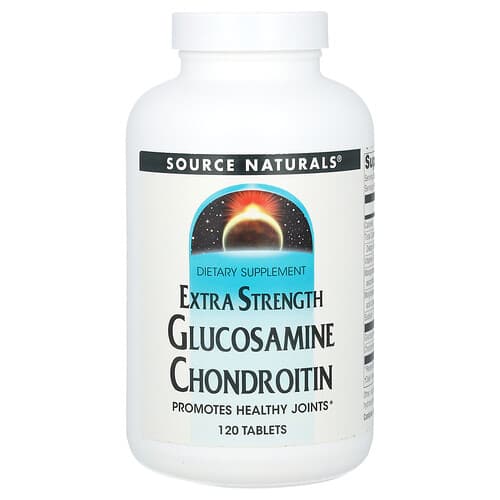 Source Naturals Source Naturals グルコサミン コンドロイチン 120タブレット パッケージ画像