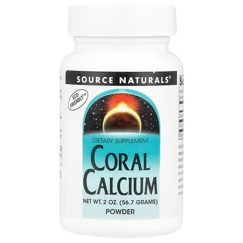 Source Naturals Source Naturals コーラルカルシウムパウダー 2oz (56.7g) パッケージ画像