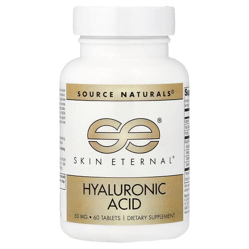 Source Naturals Source Naturals Skin Eternal® ヒアルロン酸 タブレット60粒 パッケージ画像