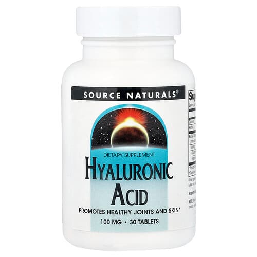Source Naturals Source Naturals ヒアルロン酸 タブレット30粒 パッケージ画像