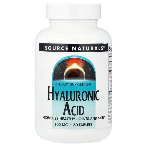 Source Naturals Source Naturals ヒアルロン酸 60タブレット パッケージ画像