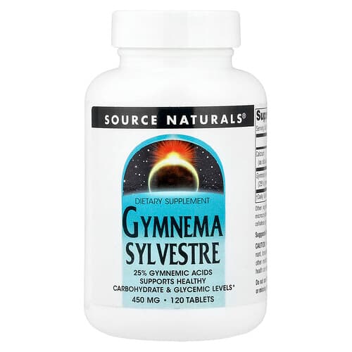 Source Naturals Source Naturals ギムネマ・シルベスタ 120粒 パッケージ画像