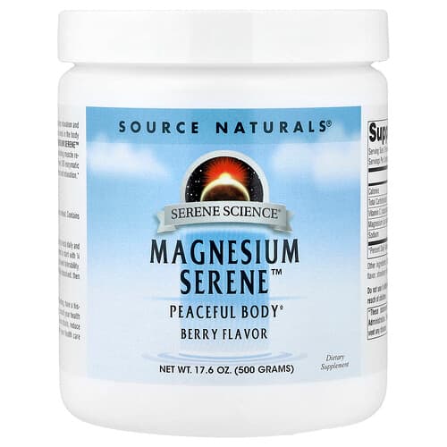 Source Naturals Source Naturals マグネシウム セリーン™ ベリー味 500g パッケージ画像